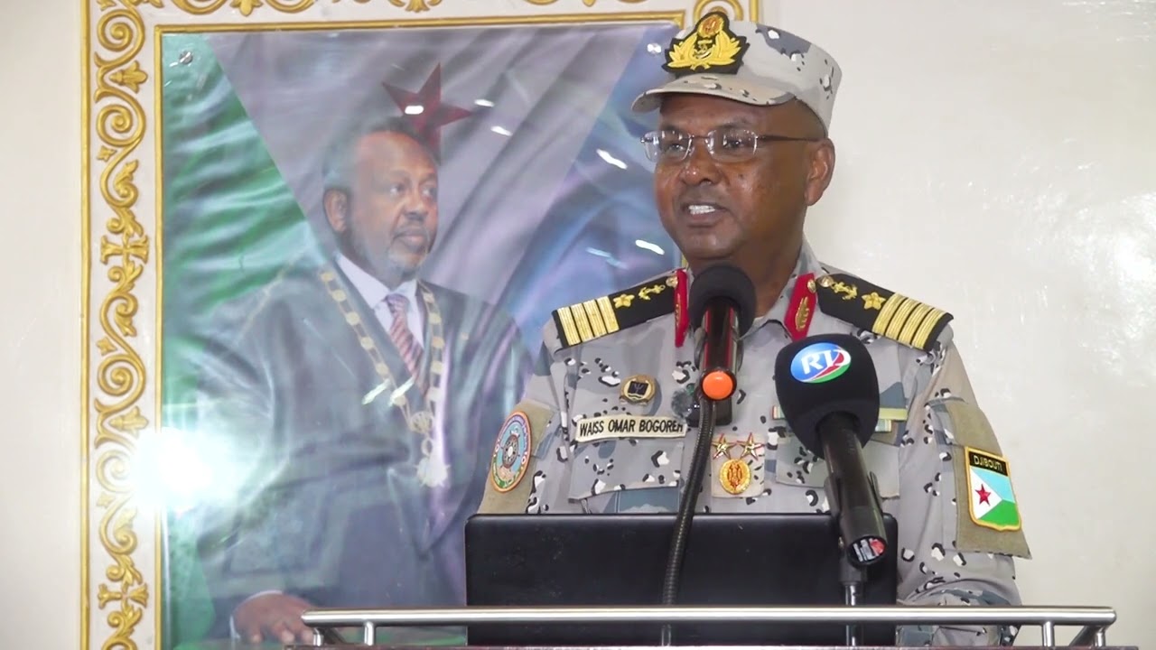 Colonel WAIS OMAR BOGOREH, Commandant de la Garde-Côtes Djiboutienne