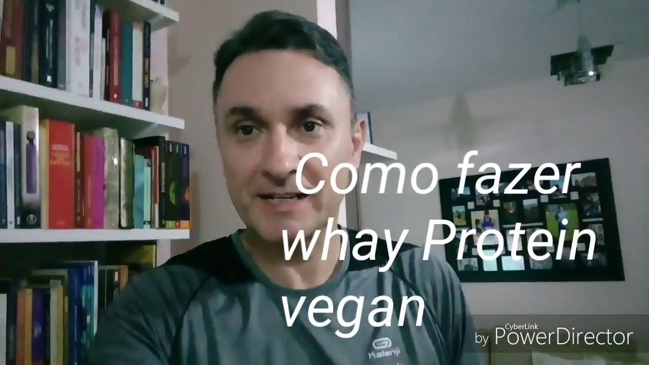 #DIY Whey Proten Vegano caseiro
