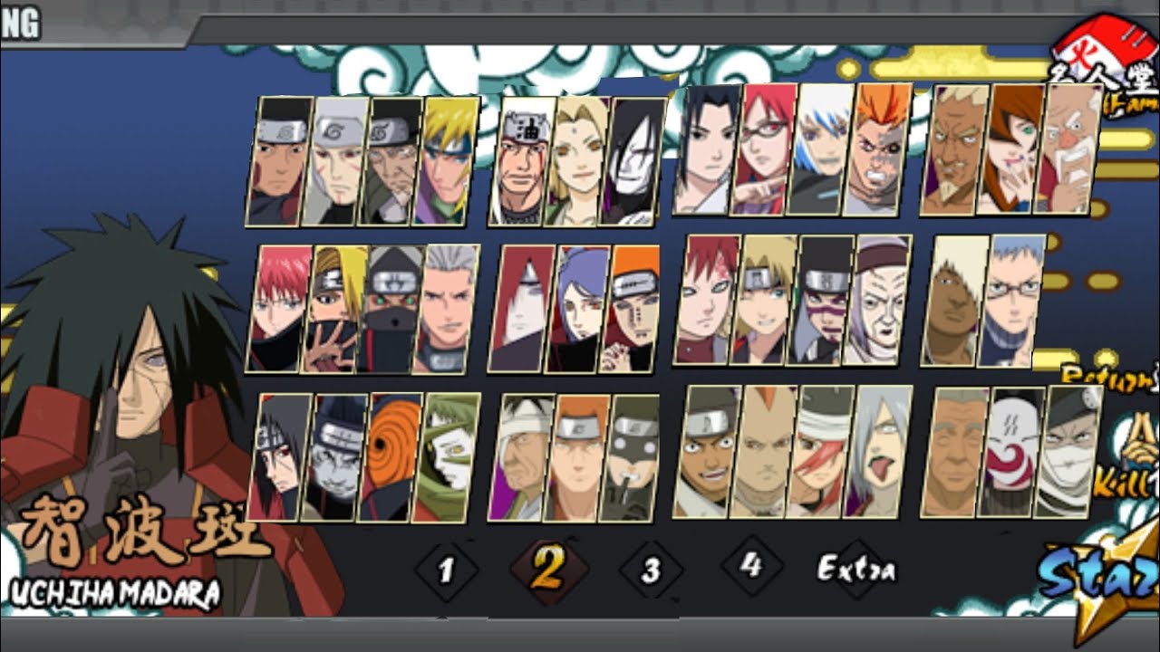 SHARE Naruto Senki Full Character Apk