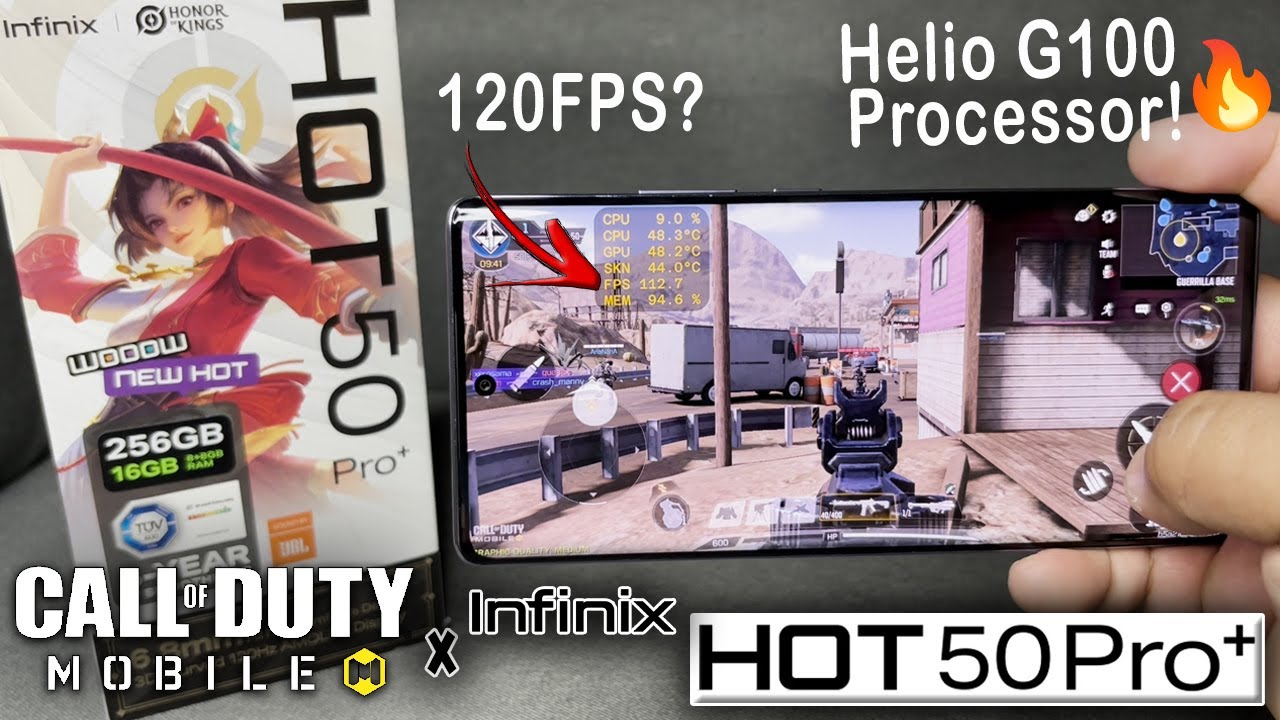 Call of Duty: Mobile Game Test on on  | HELIO G100! MAX SETTINGS!? Grabe 🔥