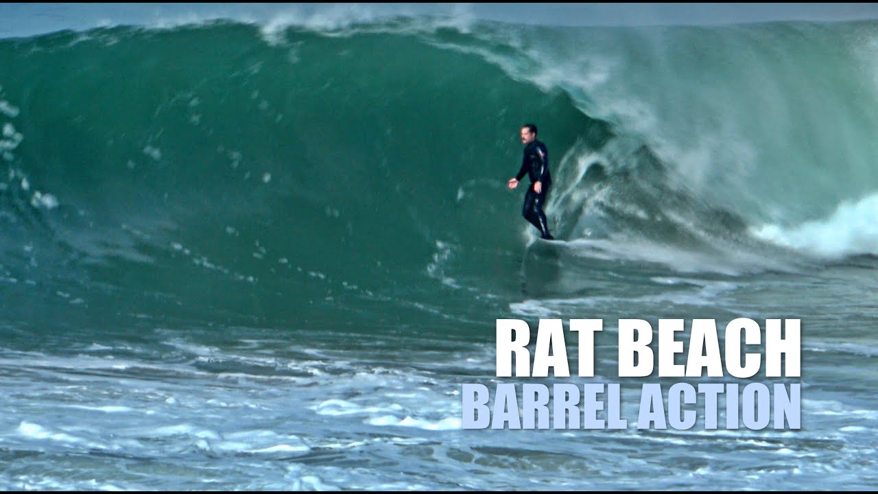 Surfing INSIDE the BARRELS of Redondo Beach