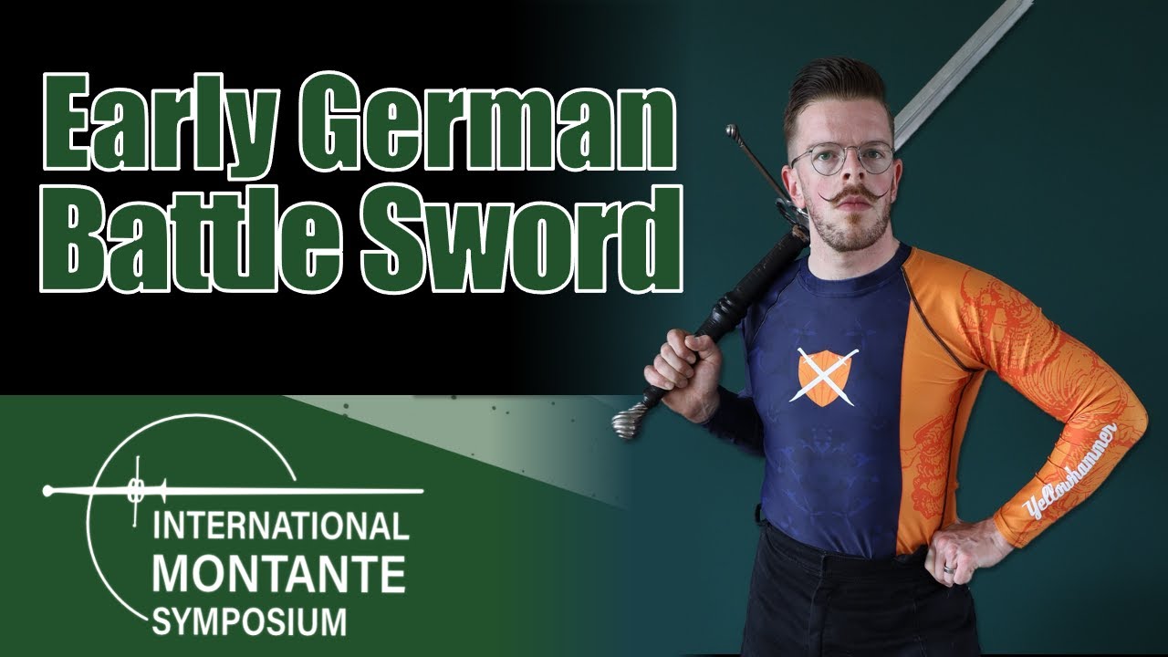 Schlachtschwert - Oskar ter Mors - International Montante Symposium 2023