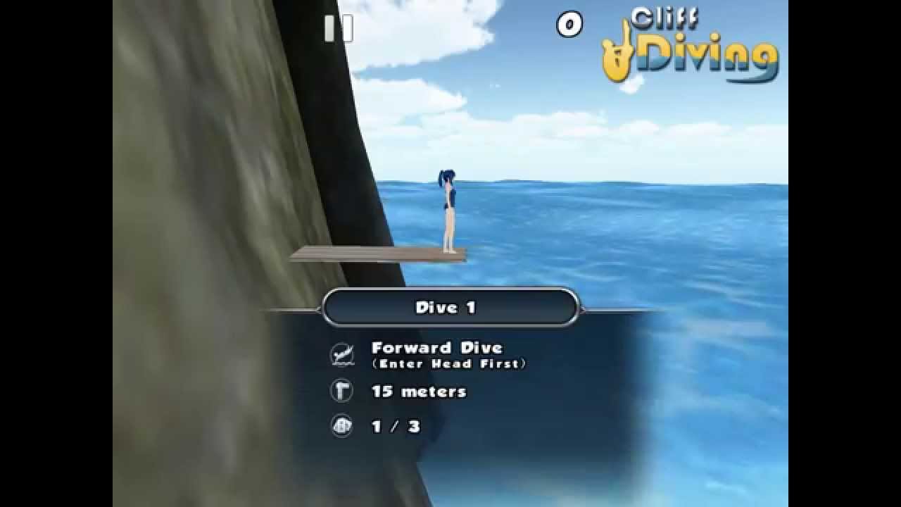 Cliff Diving 3D Gameplay for Android, iOS, and Windows.