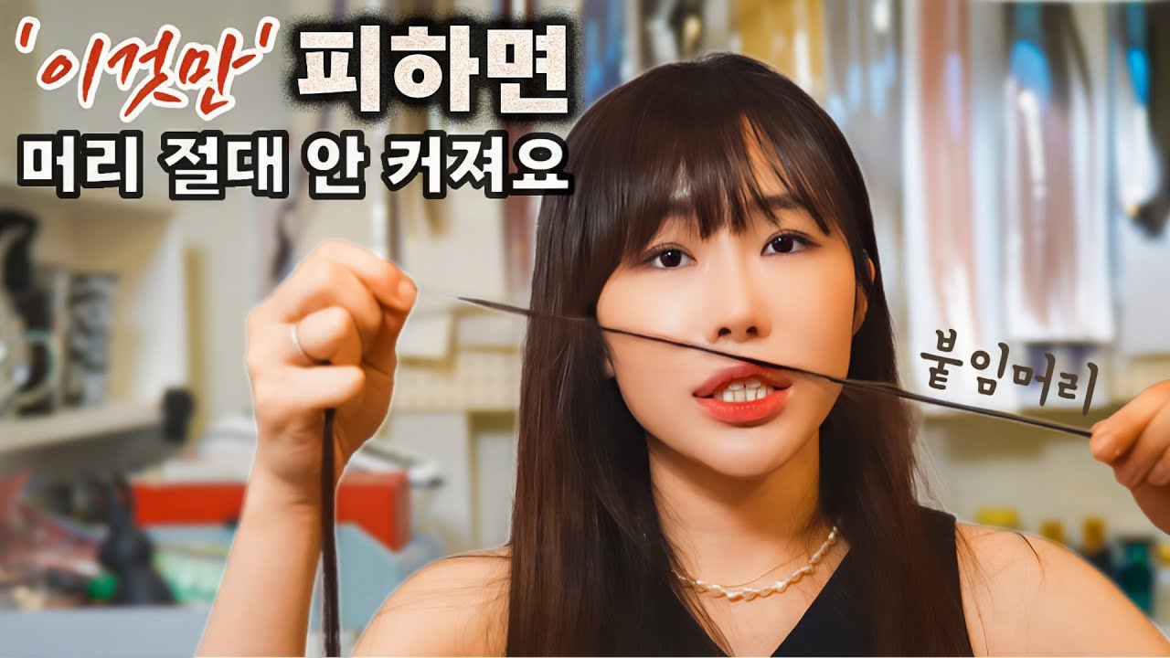 붙임머리 '이것'만 피하면 머리 절대 안 커져요! (가발 종류별 장단점!  유팁, 노팁, 드레드 노팁 총정리)