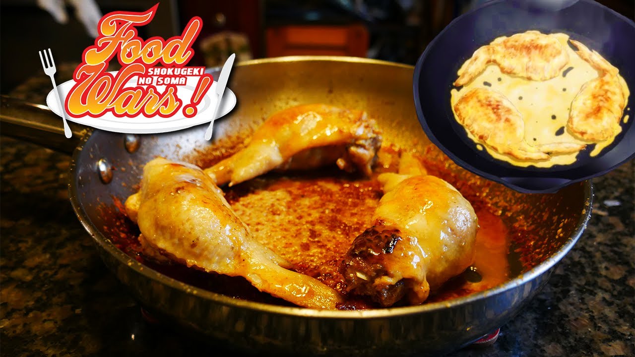 Food Wars | Wing Gyoza In Real Life | Tutorial (Shokugeki No Soma)