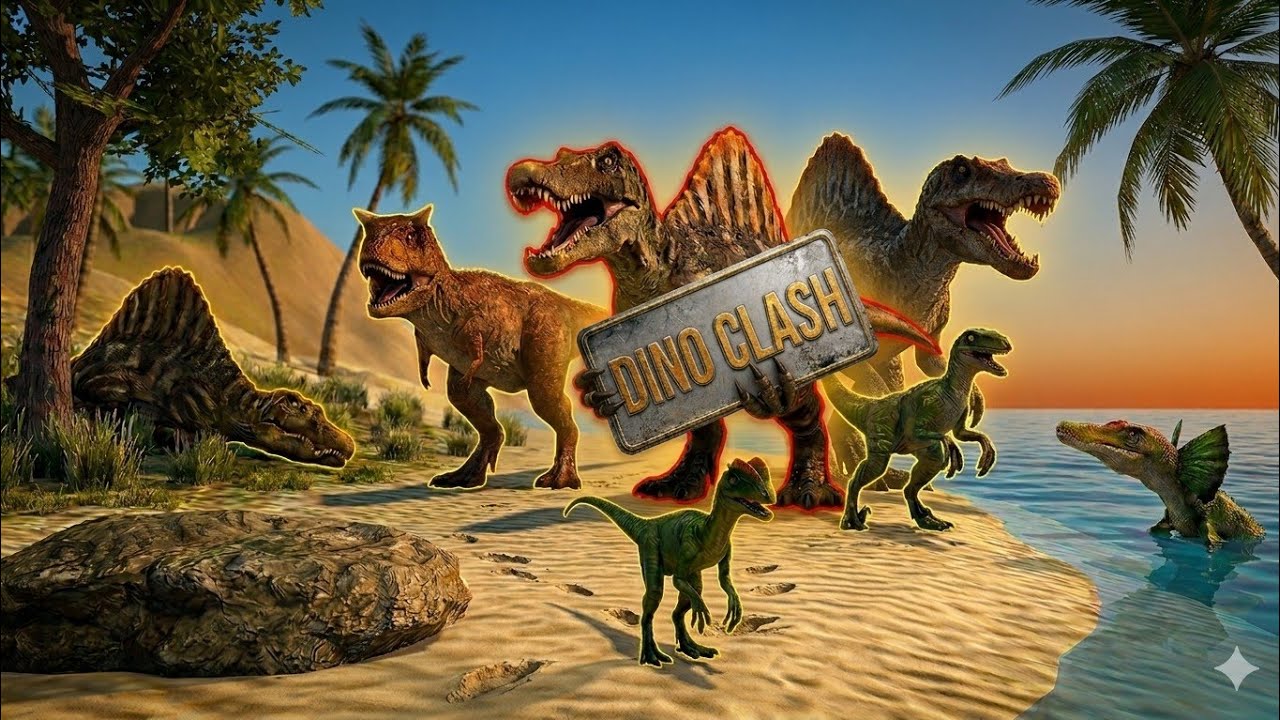 🔥 OLD JURASSIC CLASH DINOSAURS RETURNED?! 😱🦖 | Dino Clash Gameplay