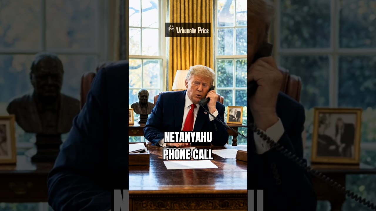 Трамп звонит Нетаньяху после прекращения огня 😂