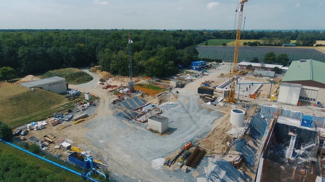 Neubau des Wasserwerks Allmendfeld - Juni 2020