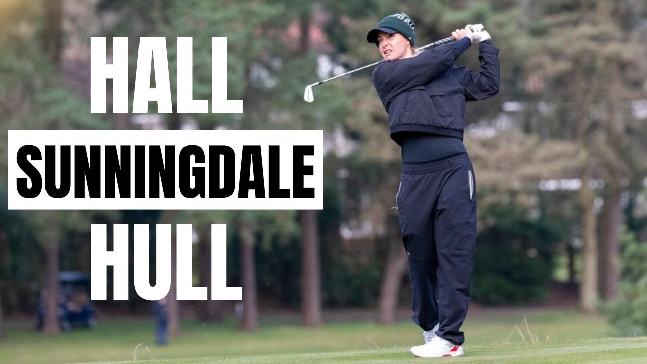 Watch Georgia Hall and Charley Hull play Sunningdale Old