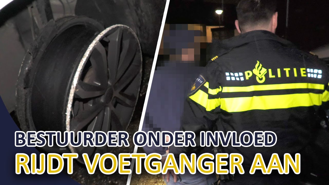 Politie | Bestuurder onder invloed van drank & drugs rijdt voetganger aan | Amsterdam