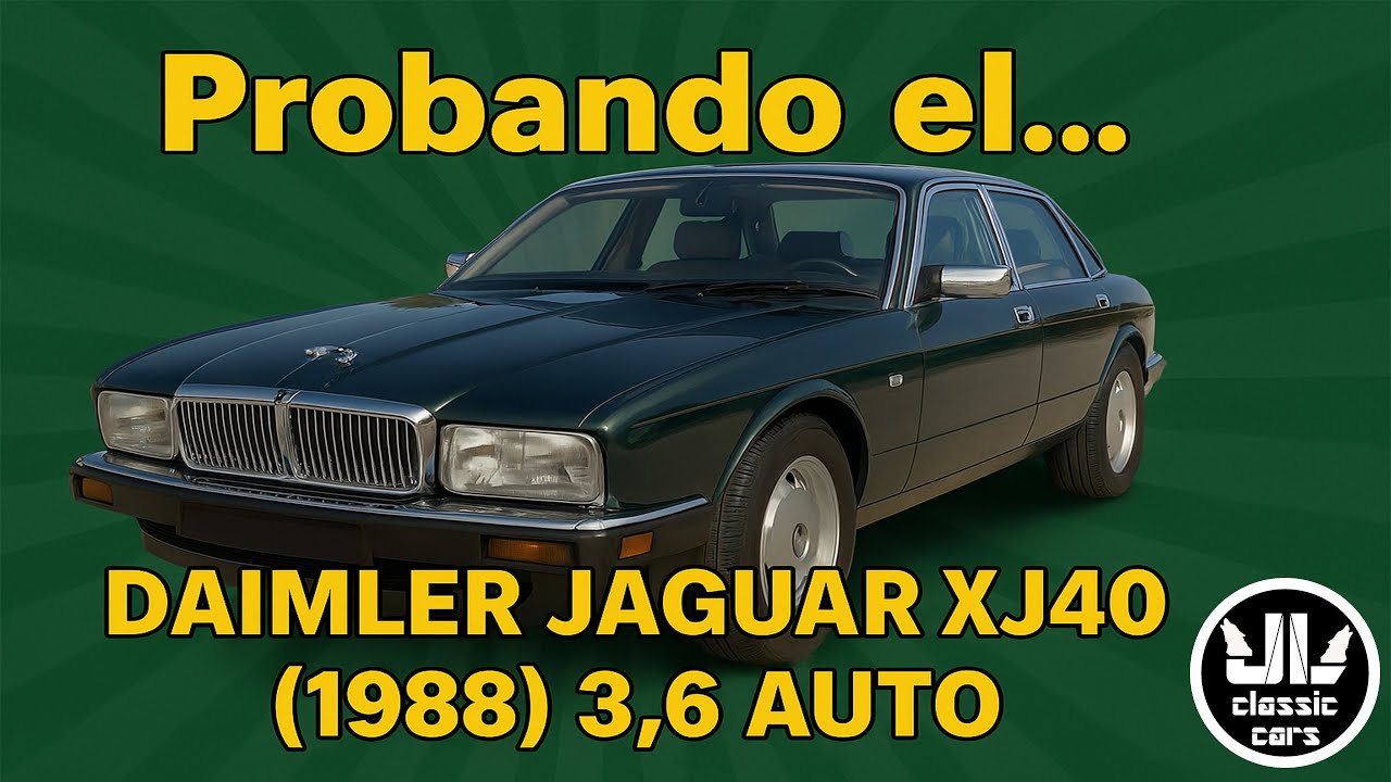 Probando el Daimler Jaguar XJ40 (1988) 3.6 Auto