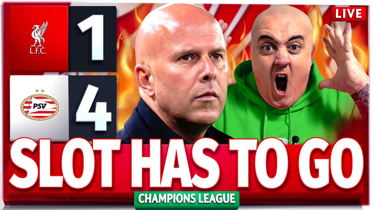 LIVERPOOL 1-4 PSV EINDHOVEN! Craig's LIVE Match Reaction