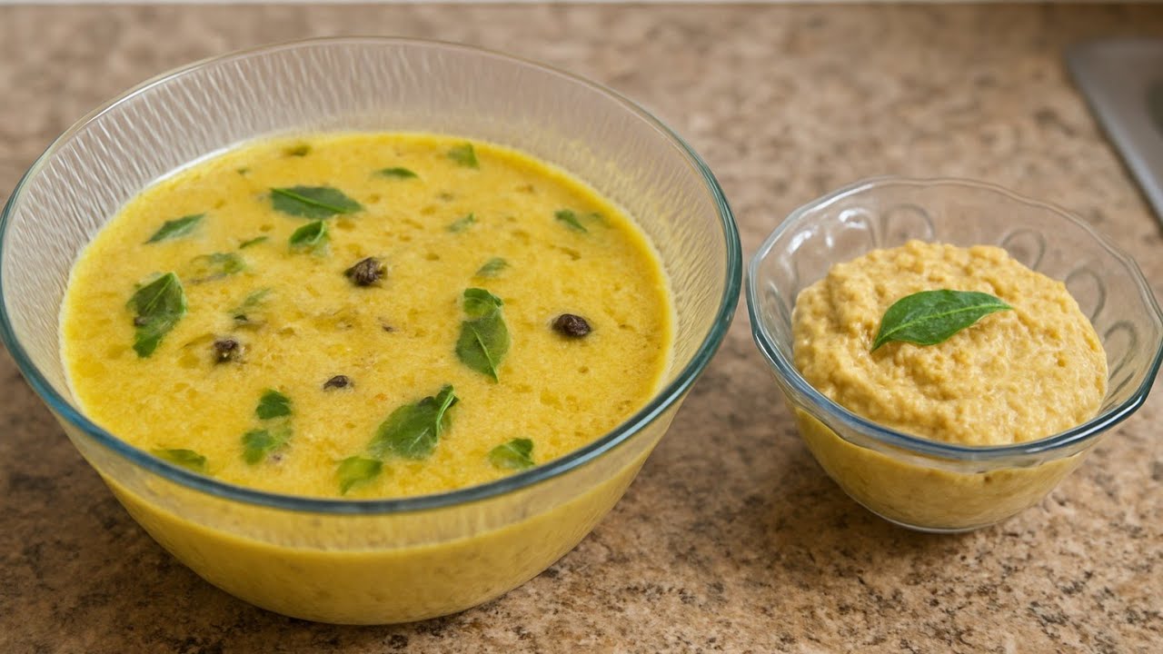 நம்ம திருநெல்வேலி கருவாட்டு ரசமும் பருப்பு துவயலும். Dry fish cury 