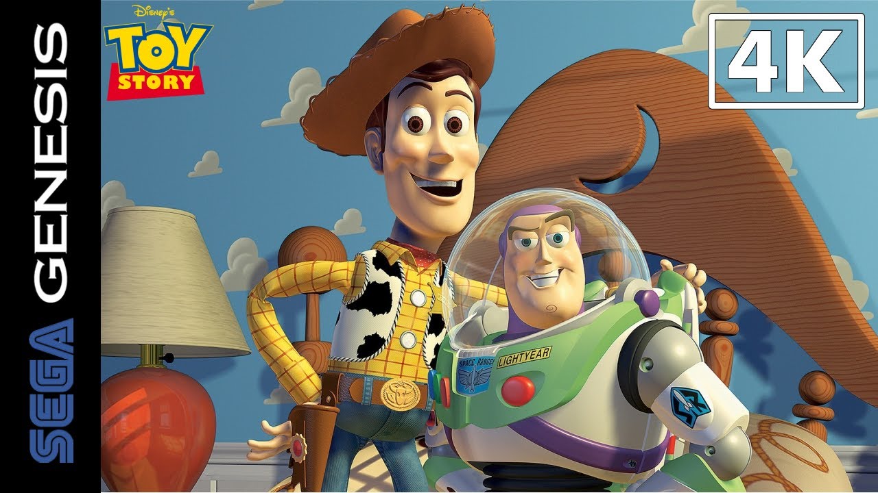 Toy Story (Genesis) Playthrough [4K]