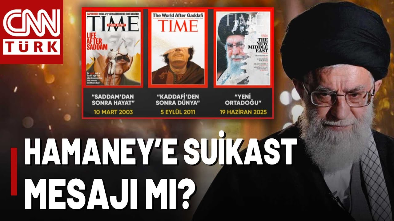 Saddam, Kaddafi'den Sonra Hamaney Mi? TIME'ın Kapağı Suikast Habercisi Mi?