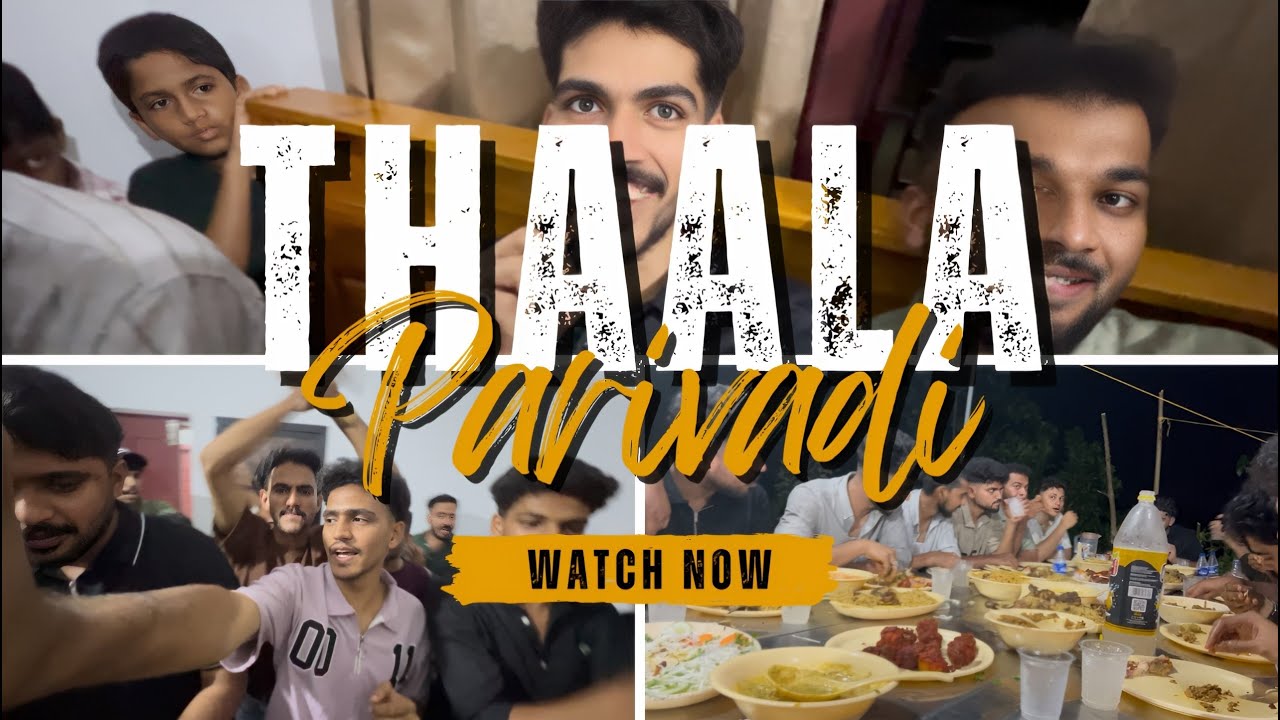 THAALA PARIVADI | MAPPILA PATUGAL🤩 #vlog #friends