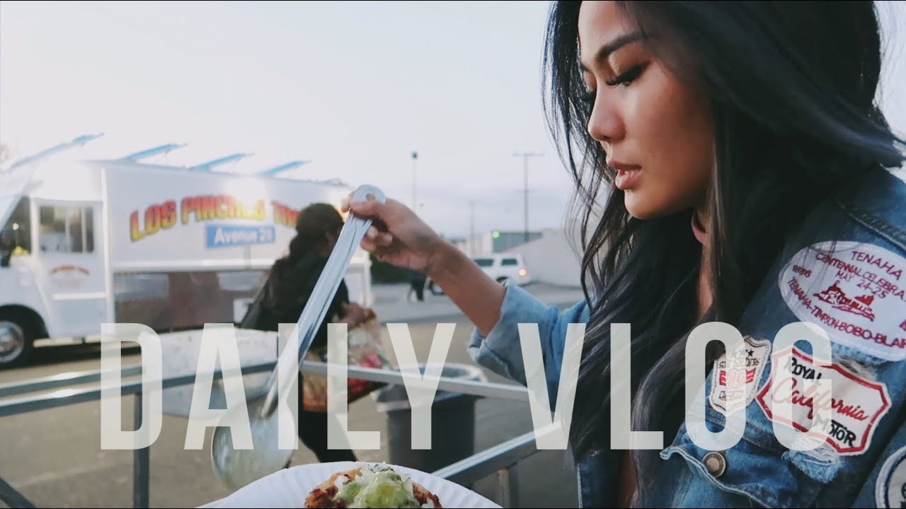 VLOG #34 ▸ VLOG DARI 1 BULAN LALU...CAT RAMBUT LAGI & MAKAN FOOD TRUCK!