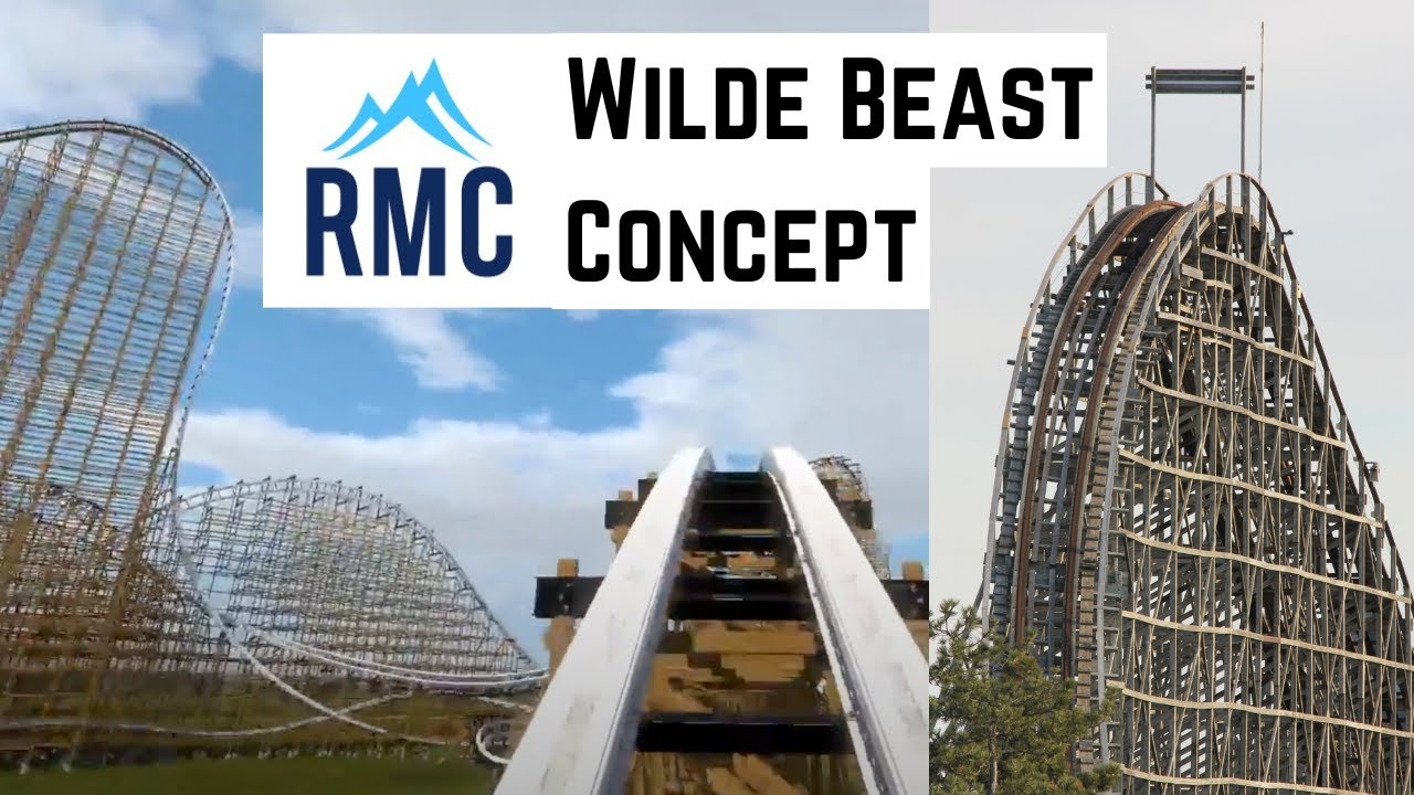 RMC Wilde Beast Concept | Canada’s Wonderland | No Limits 2 Creations | Thrill Warrior