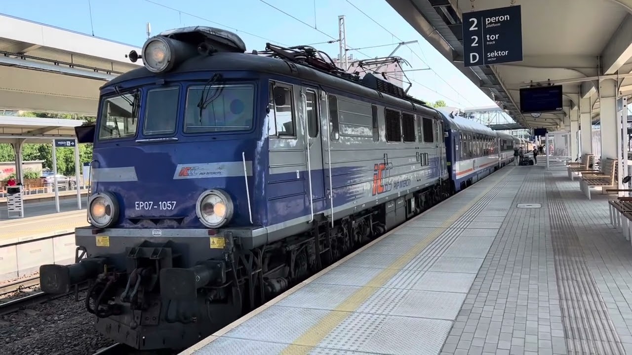 Szczecin Główny 2023 (IC Podlasiak, Przemyślanin, Rybak, Górski)