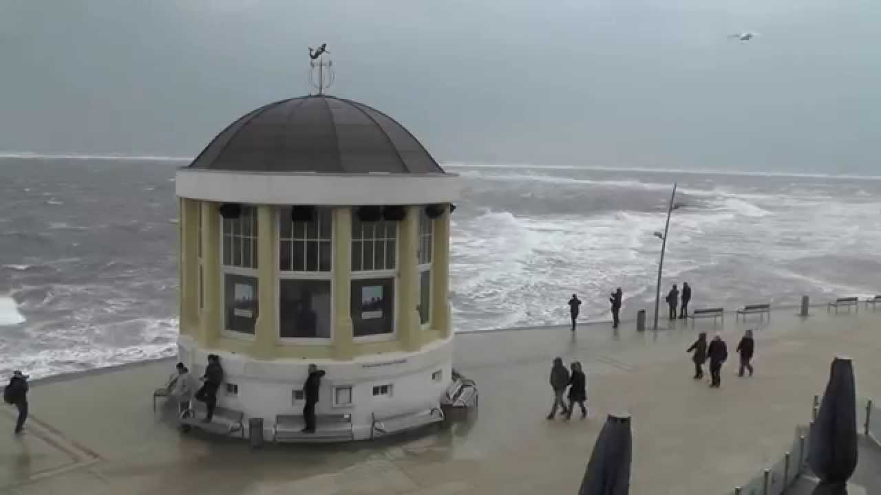 Sturmflut auf Borkum