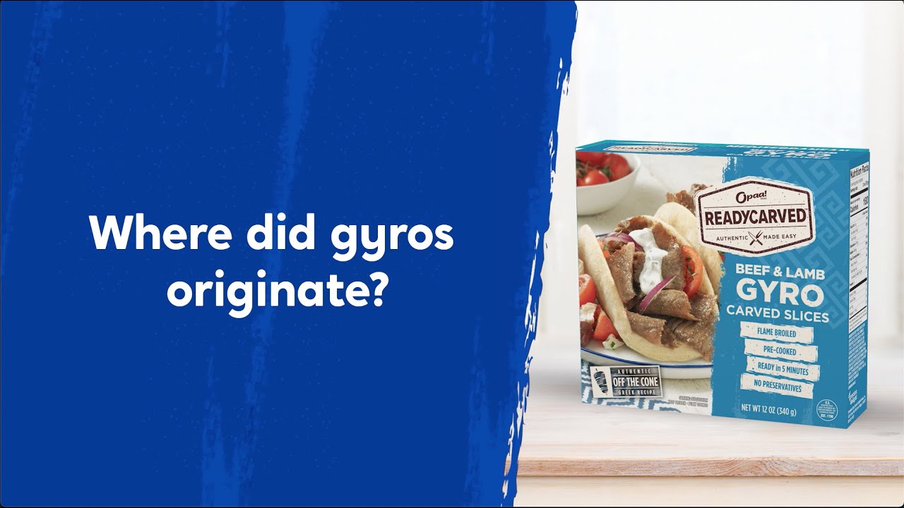 Opaa! - Diane Kochilas on the Origin of Gyros