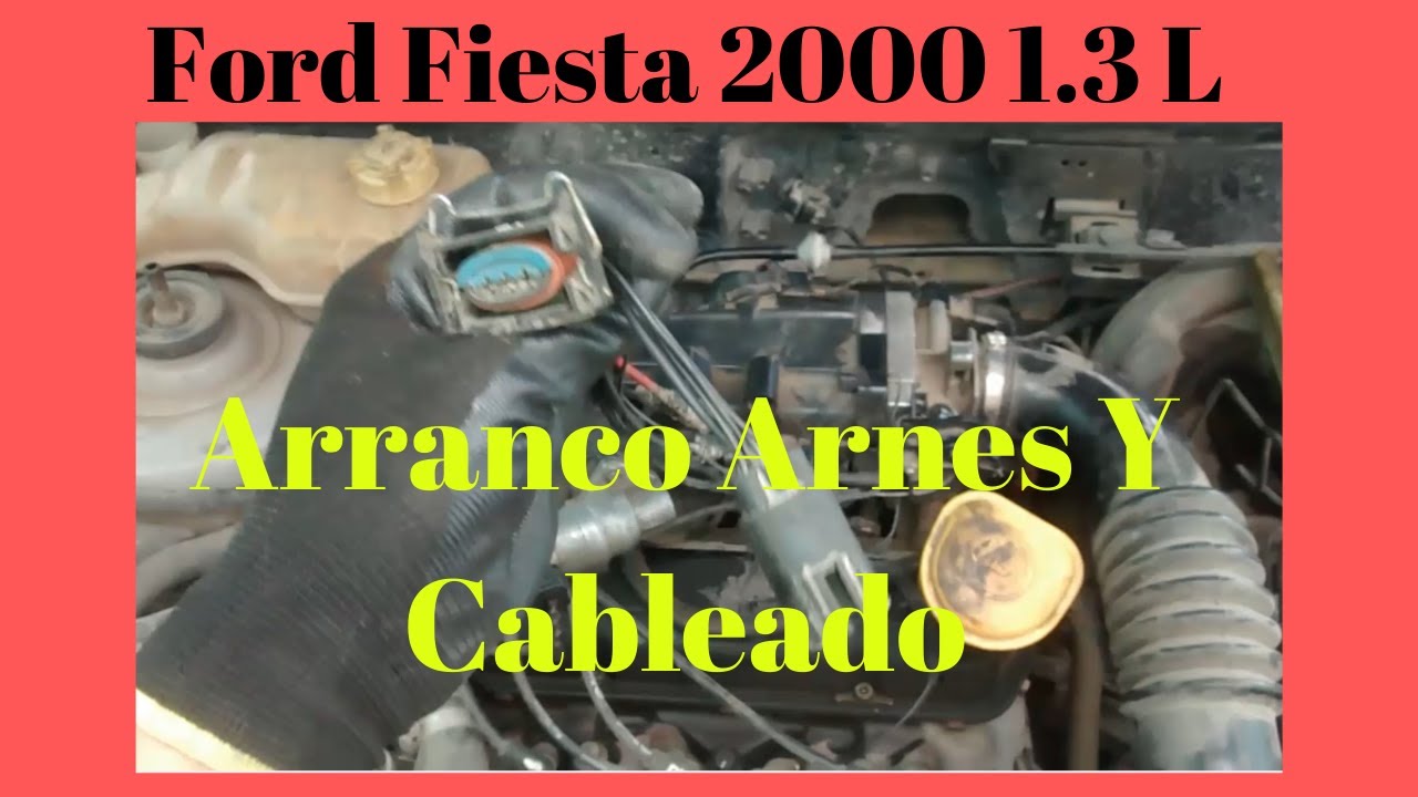 Ford Fiesta Arranco Cableado Problemas Electricos De Bobina y Sensor De Cigueñal