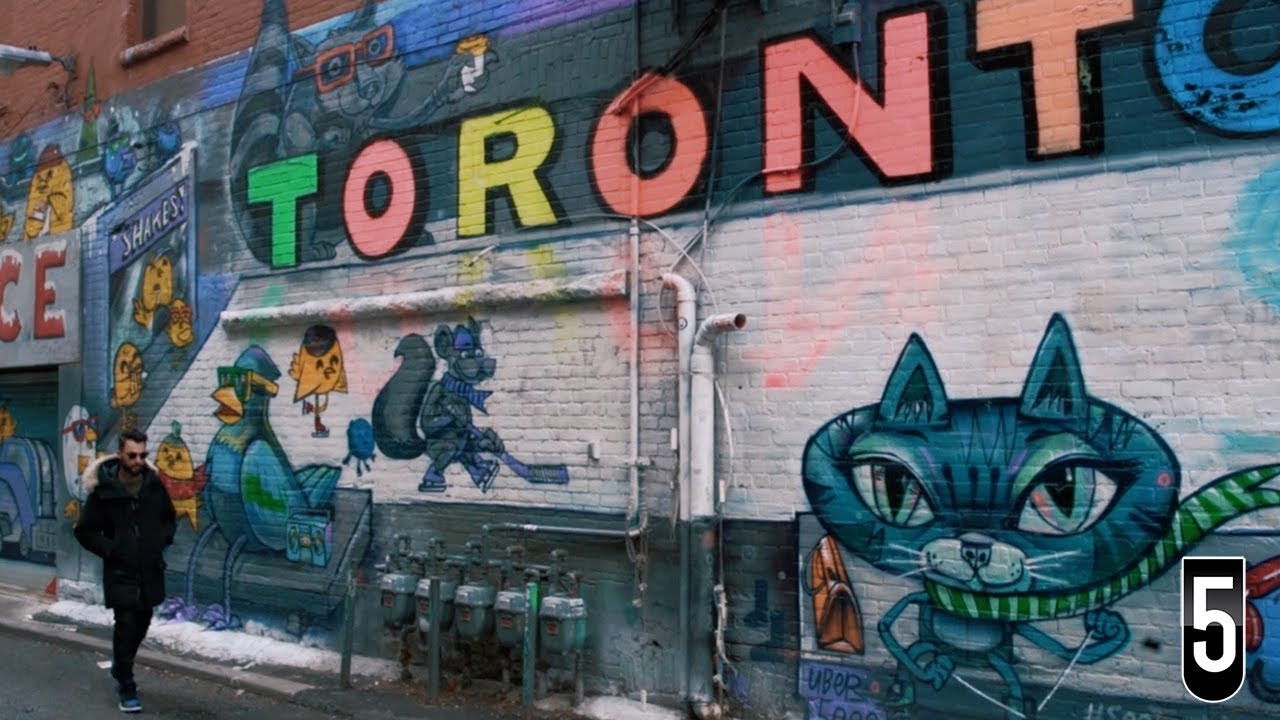 5PiECE Explores Toronto's Graffiti Alley and Makes 