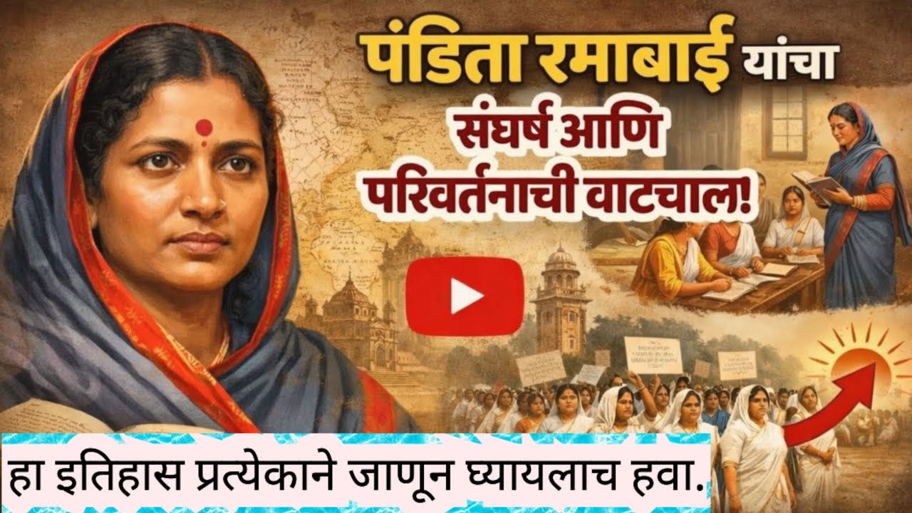🔥 पंडिता रमाबाई: एका स्त्रीने समाज कसा बदलला? | Untold Story Of Social Reformers 