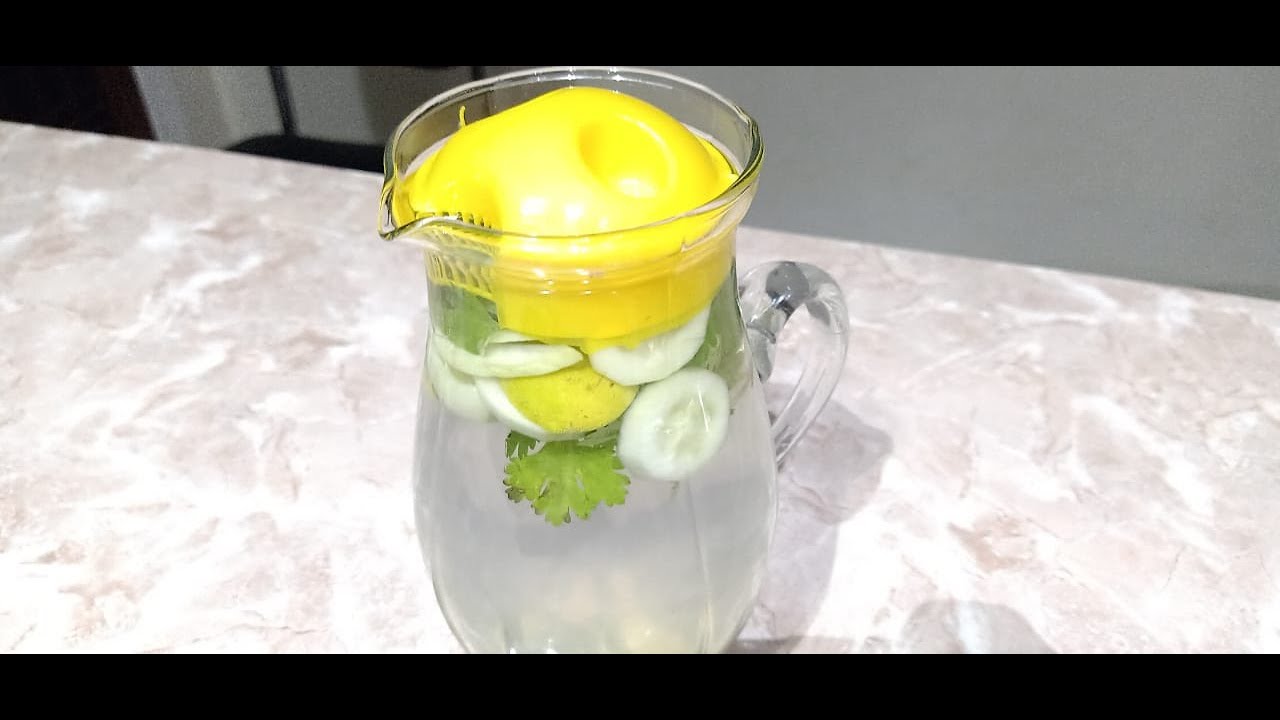 DETOX WATER (WEIGHT LOSS , BEAUTIFUL SKIN , GOOD DIGESTION WITHOUT EXERCISE) MY SECRET RECIPE