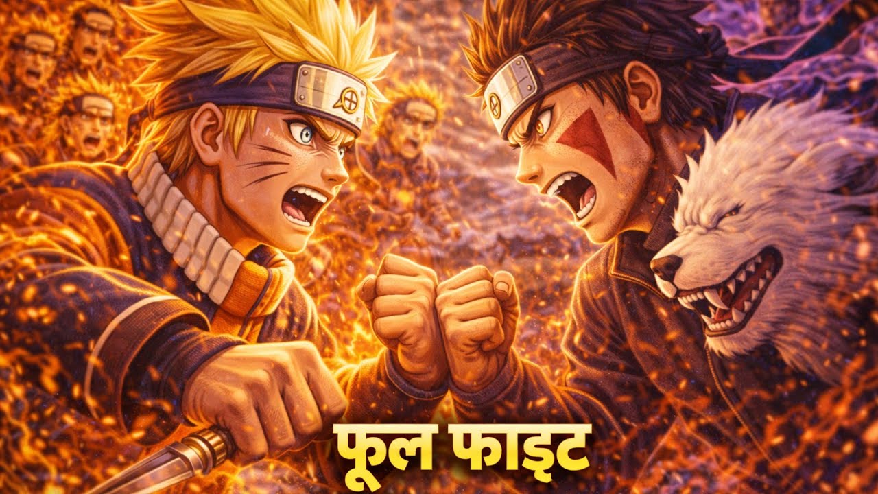 Naruto vs Kiba 🔥 | The Fight That Shocked Everyone!