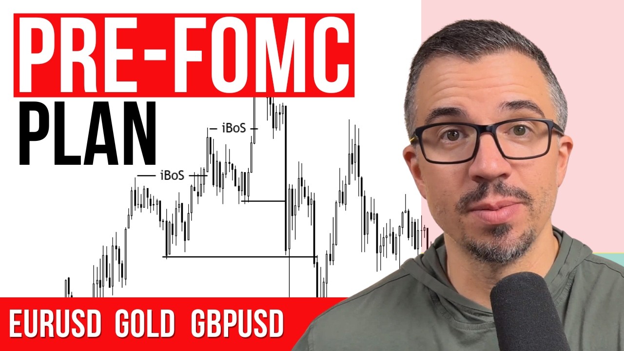 Корзина золота CHoCH подтверждена, EURUSD, GBPUSD | Предварительный обзор FOMC и торговые стратег...