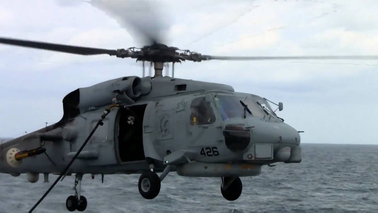 Helicopter In Flight Refuel