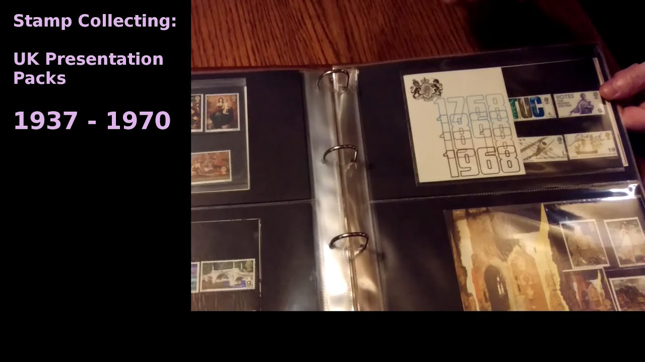 Stamp Collecting: UK Presentation Packs 1937-1970