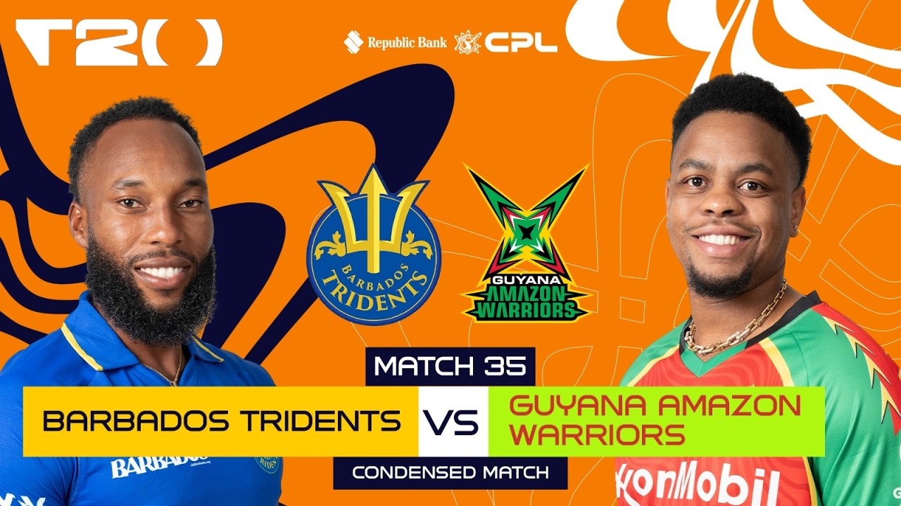 Condensed Match | Barbados Tridents vs Guyana Amazon Warriors | CPL 2026