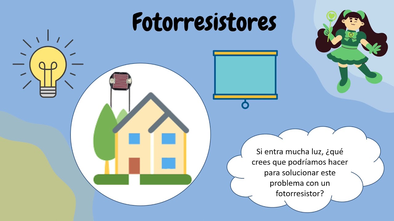 Fotorresistor - Resistencia que var&iacute;a con la intensidad de luz