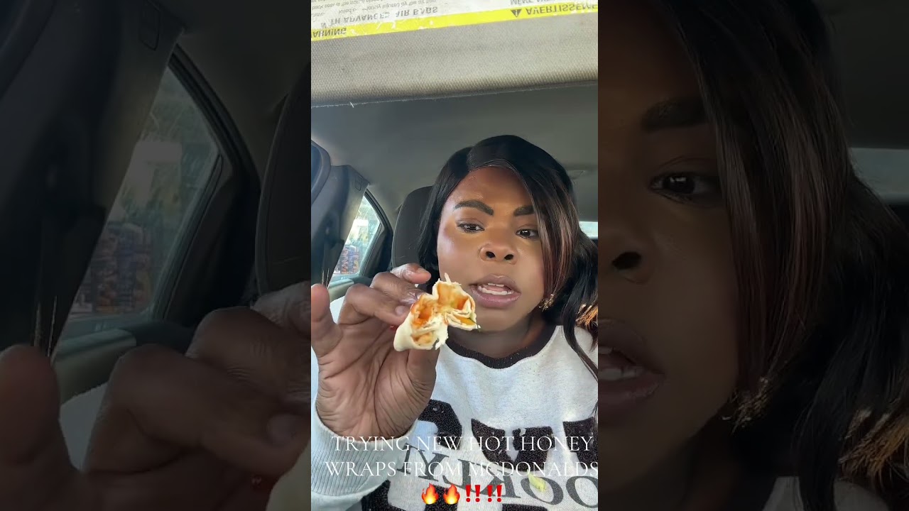 From TikTok to YouTube 5 star review McDonald NEW hot honey snack wrap ‼️‼️‼️ #food #viral 