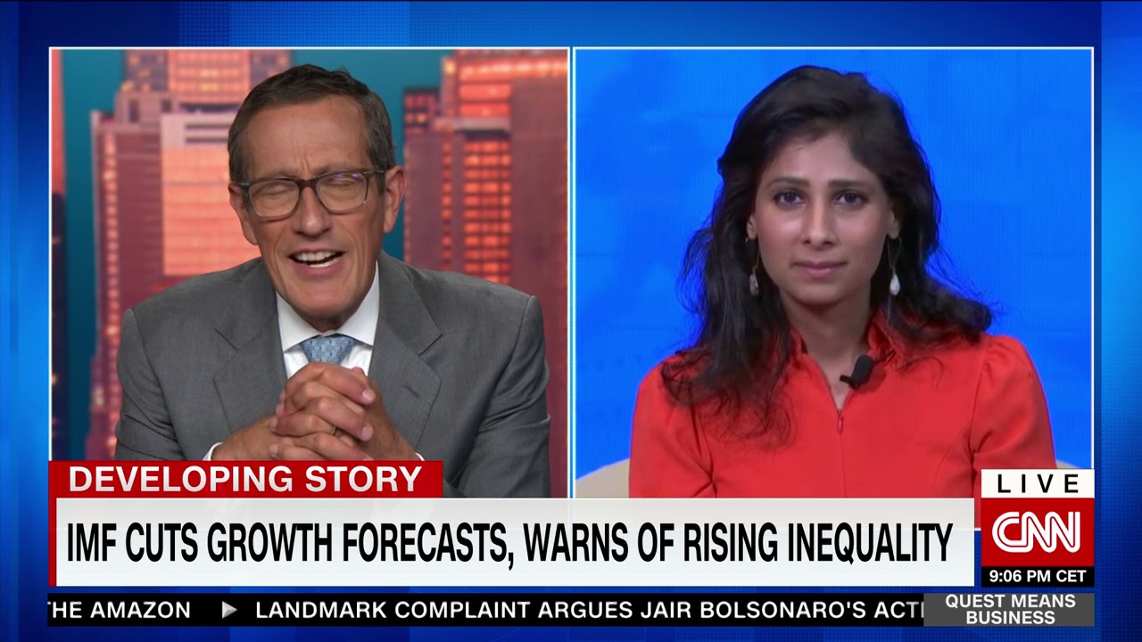 IMF cuts growth forecast, warns of rising inequality