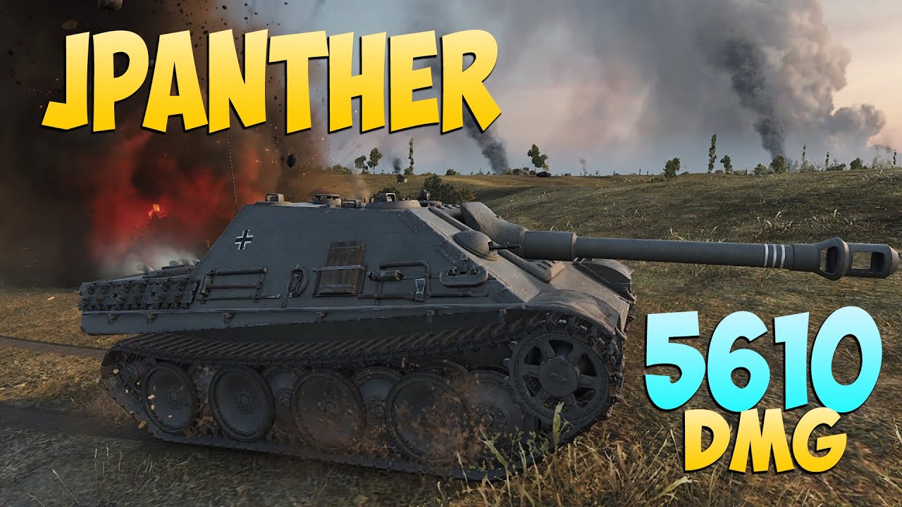 JPanther - 6 Фрагов 5.6K Урона - Растущая пантера! - Мир Танков