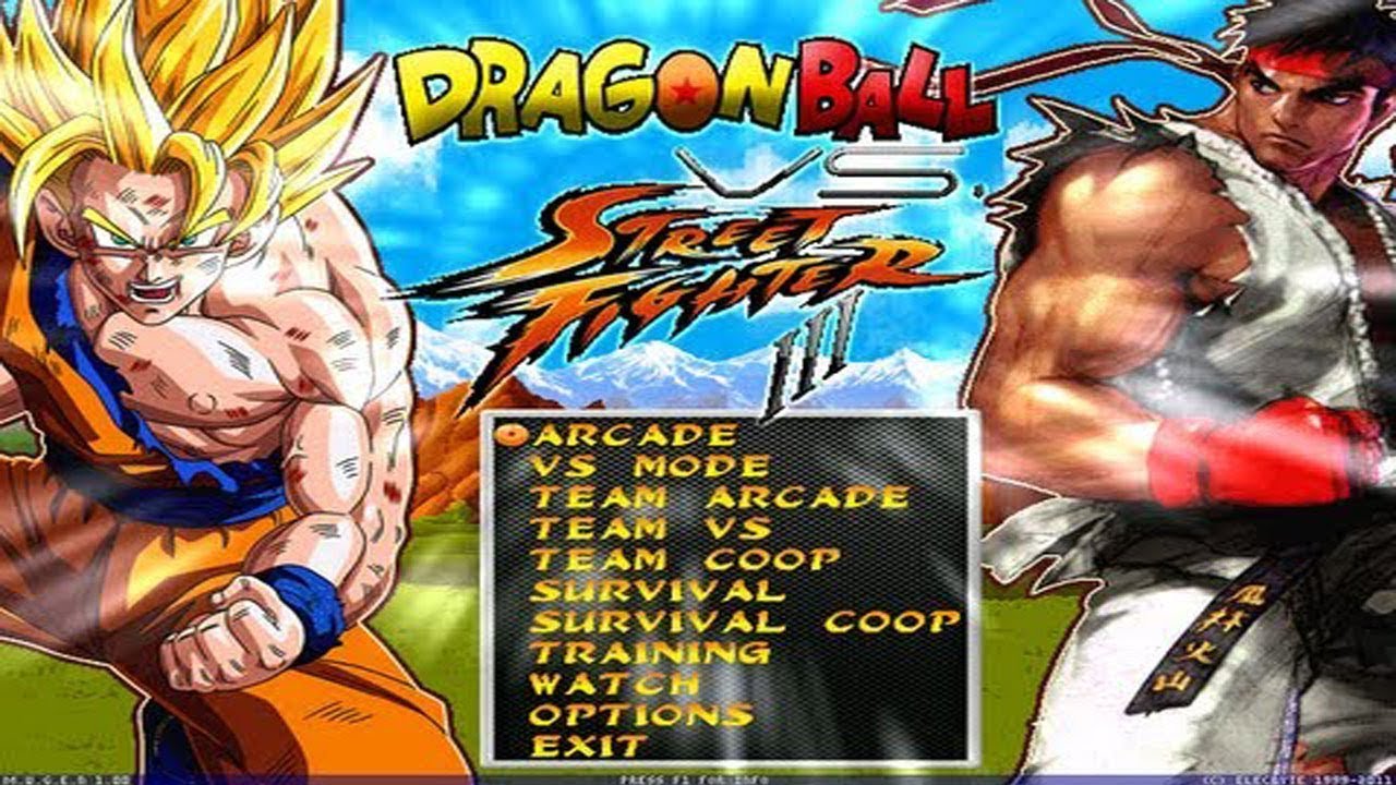 Dragon Ball vs Street Fighter III M.U.G.E.N - Download