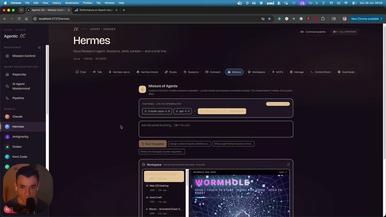 Hermes Mixture of Agents &mdash; это прорыв в рабочих процессах ИИ! 🤖