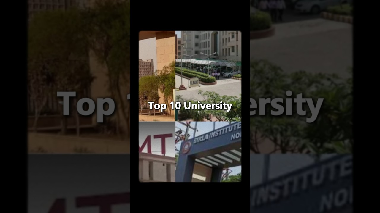 Top 10 Universities of Greater Noida🎓 #shorts #ytshorts #education #college