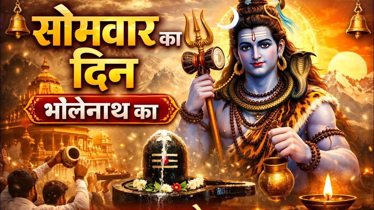 सोमवार का दिन भोलेनाथ का | Mahadev Bhakti Song 2026 | Har Har Mahadev | Shiv Bhajan