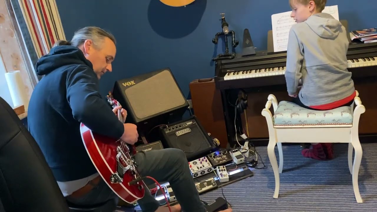 Jake and dad improvisation jam
