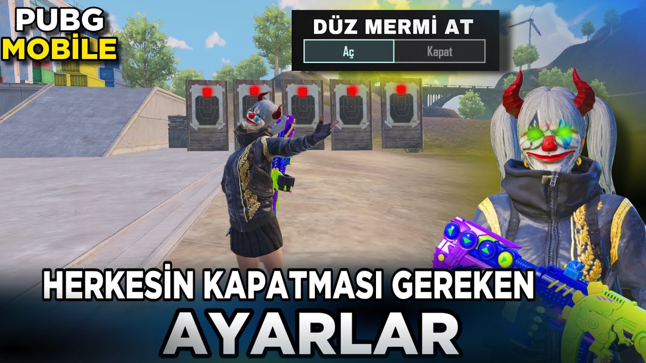 HERKESİN YAPMASI GEREKEN O AYARLAR!!! TÜM GENEL AYARLAR 😱-PUBG MOBİLE