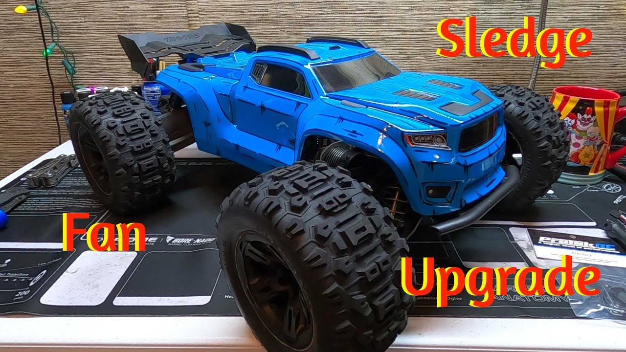 Traxxas Sledge Gets New Fan Upgrade