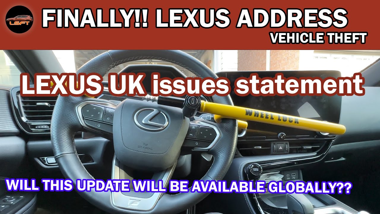 Наконец-то!!! Потрясающие новости: LEXUS борется с угонами автомобилей