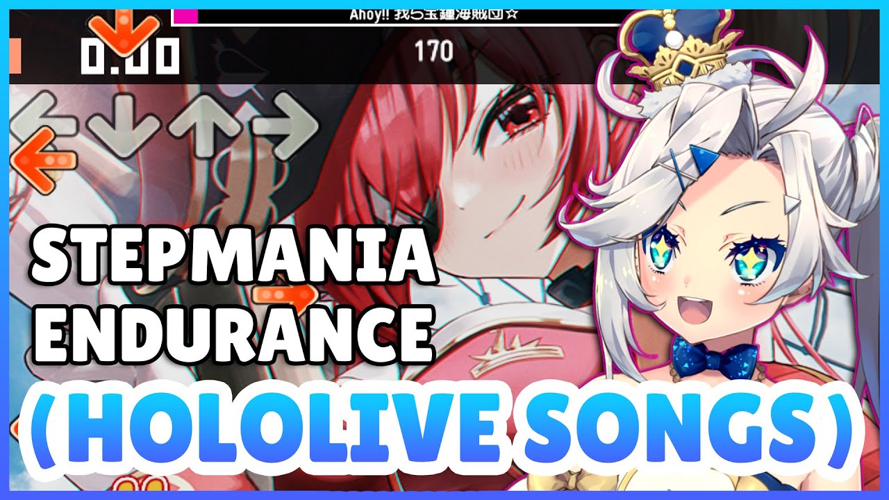 30 Hololive Songs in a Rhythm Game?!【Stepmania Endurance Challenge】