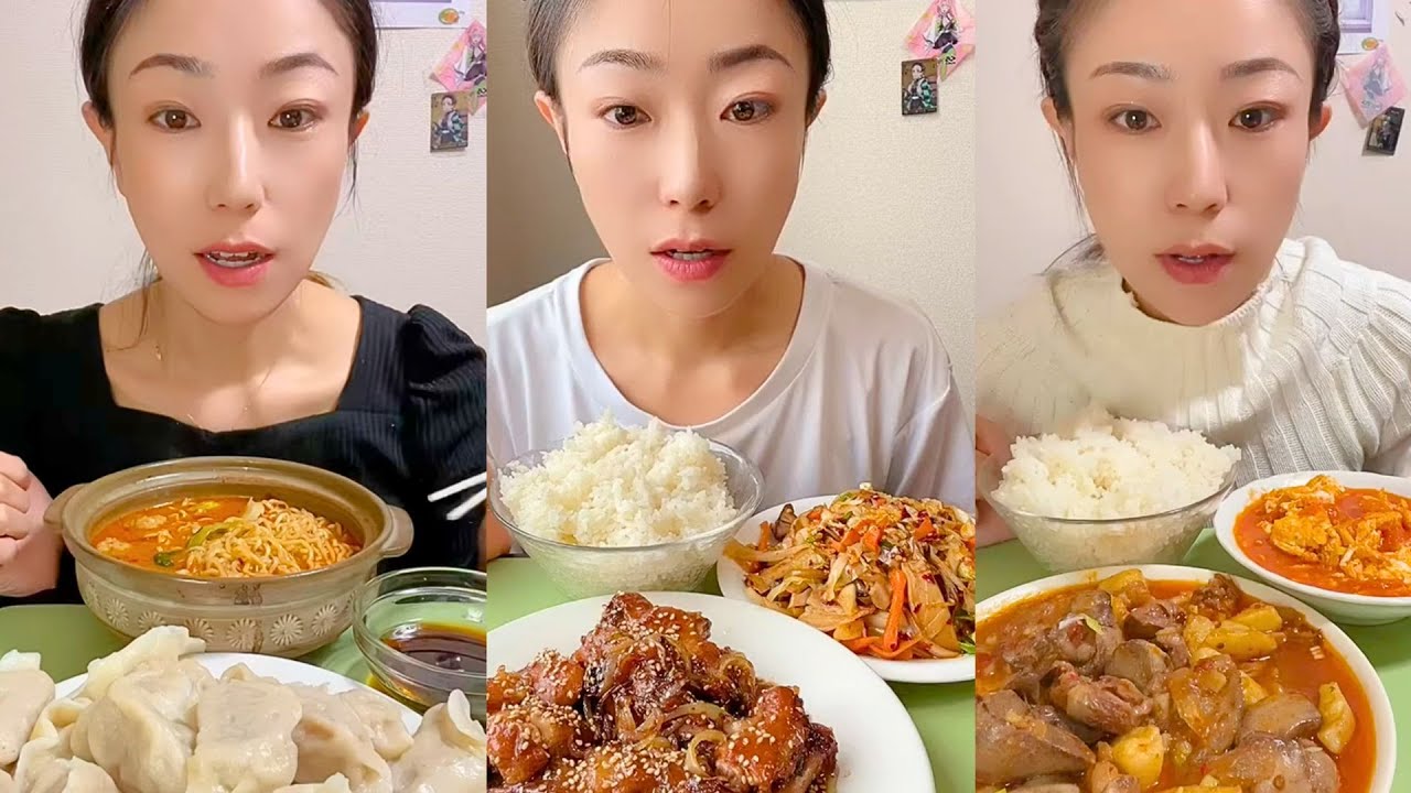 Chinese Home-Cooked Food Mukbang | Realistic Eating Sounds No Talking #406