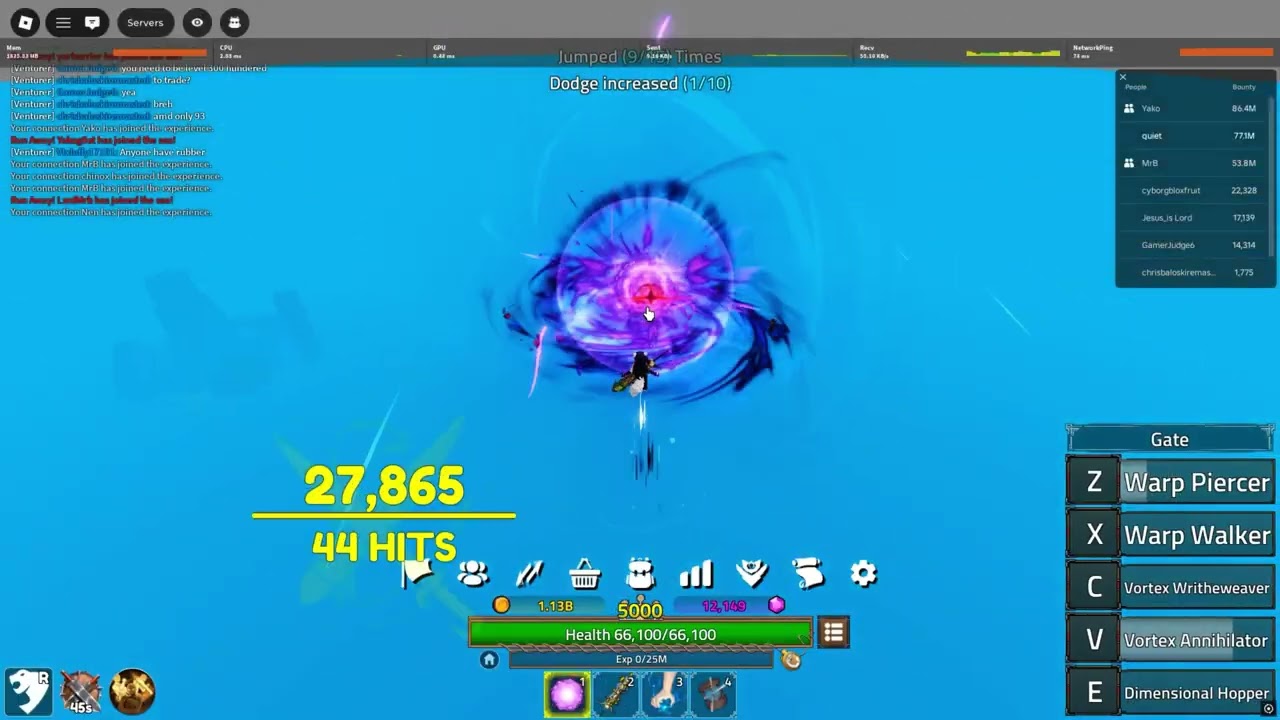 1v1 king legacy Upd 9