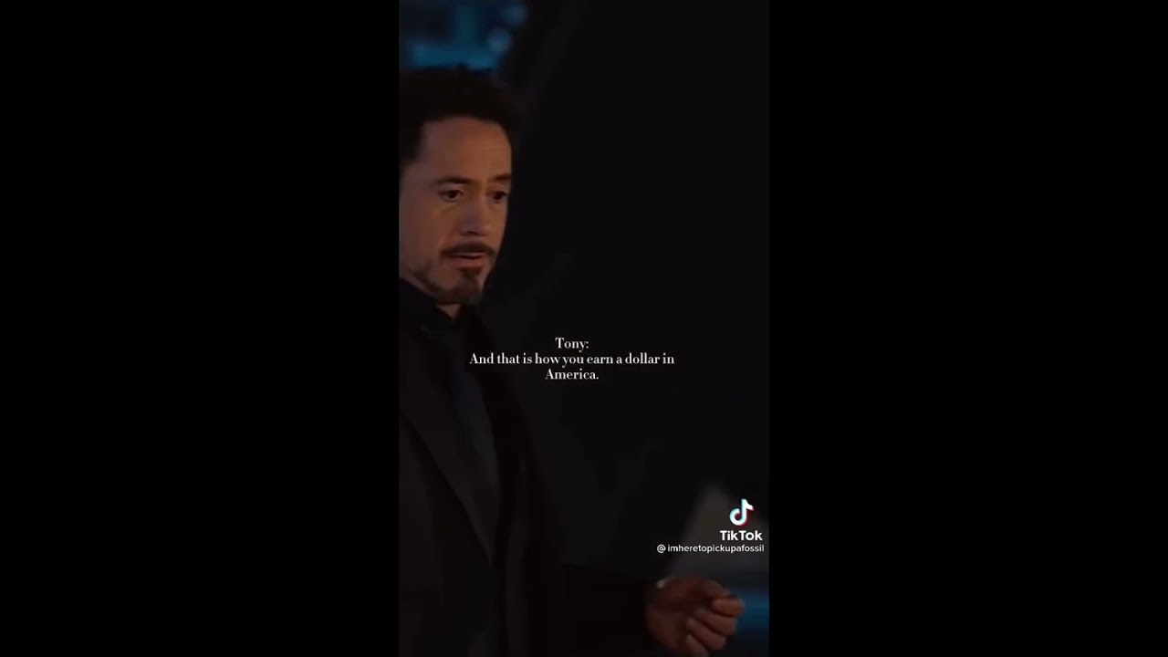 Tony teach Y/n how to earn a dollar in america!